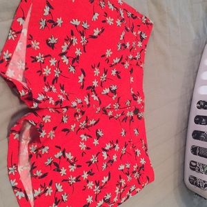 a.n.a twill pattern shorts